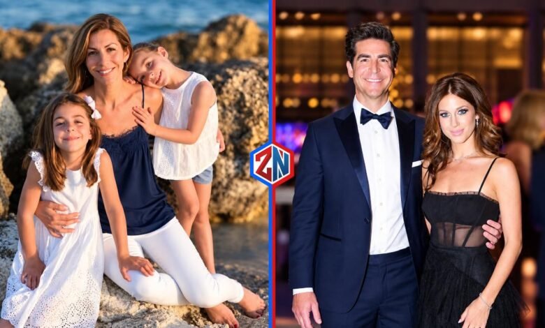 Noelle Inguagiato with her twin daughters Sophie and Ellie Watters at the beach