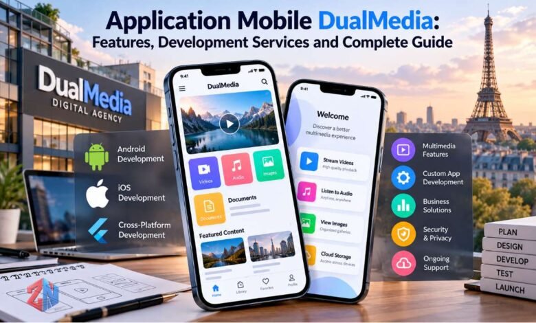 application mobile dualmedia