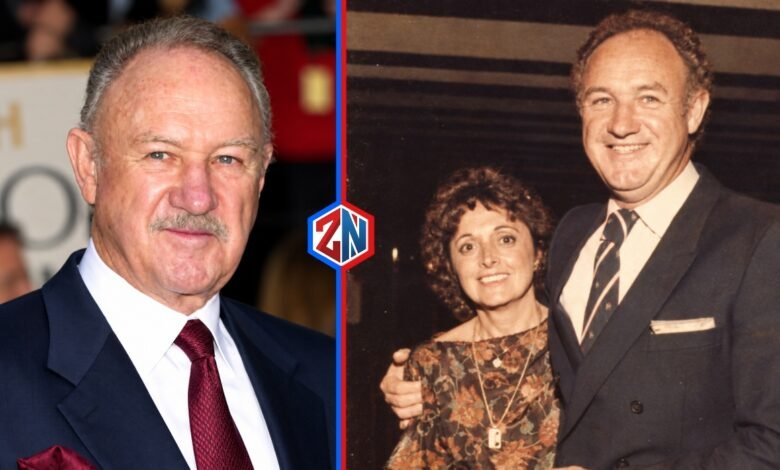 Faye Maltese with her former husband Gene Hackman
