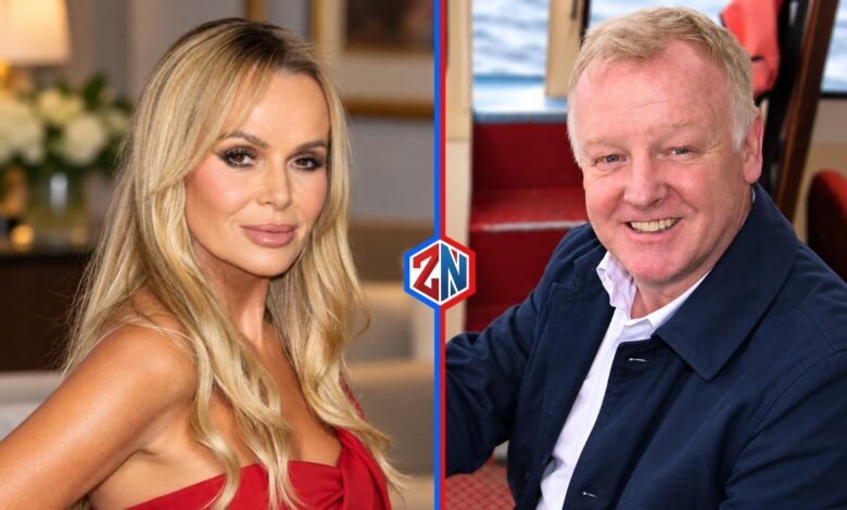 Amanda Holden and Les Dennis