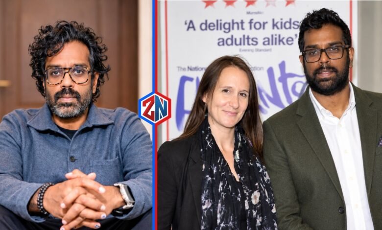 Leesa Ranganathan with her husband Romesh Ranganathan