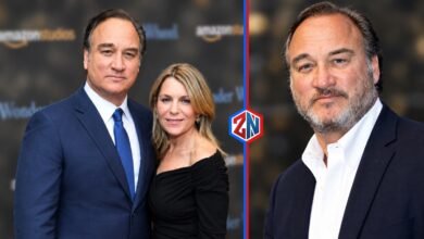 Jennifer Sloan with Jim Belushi at a Hollywood Event
