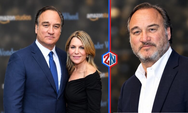Jennifer Sloan with Jim Belushi at a Hollywood Event